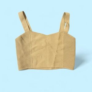 House of Harlow 1960 Beige Tank Top